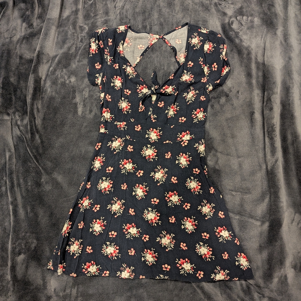 Abercrombie & Fitch Floral Print Mini Dress